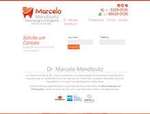 Tablet Screenshot of marcelomendlovitz.com